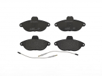 Piduriklotsi komplekt,ketaspidur BREMBO P 23 072