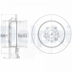 Piduriketas DELPHI BG3691