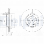 Piduriketas DELPHI BG3980C