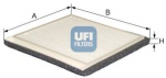 Filter,salongi&otilde;hk UFI 53.188.00