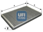 Filter,salongi&otilde;hk UFI 54.169.00