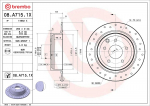Piduriketas BREMBO 08.A715.1X