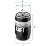 &Otilde;lifilter UFI 23.249.00