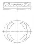 Kolvid MAHLE 081 PI 00104 001