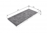 Filter,salongi&otilde;hk BOSCH 1 987 431 194