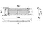 &Otilde;liradiaator, automaatkast MAHLE CLC 330 000P