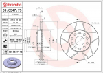 Piduriketas BREMBO 09.C547.75