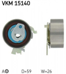 Pingutusrull,Hammasrihm SKF VKM 15140