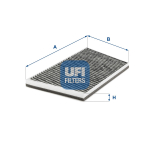 Filter,salongi&otilde;hk UFI 54.246.00