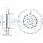 Piduriketas DELPHI BG3547