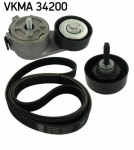 Soonrihmakomplekt SKF VKMA 34200