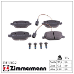 Piduriklotsi komplekt,ketaspidur ZIMMERMANN 23811.180.2