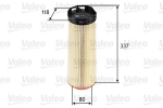 &Otilde;hufilter VALEO 585668