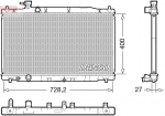 Radiaator,mootorijahutus DENSO DRM40050