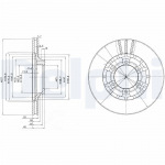 Piduriketas DELPHI BG2561
