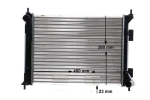 Radiaator,mootorijahutus MAHLE CR 2108 000S