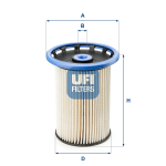 Kuro filtras UFI 26.025.00