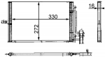 Kondensaator,kliimaseade MAHLE AC 317 000S