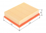 &Otilde;hufilter BOSCH 1 457 433 585