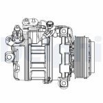 Kompressor,kliimaseade DELPHI CS20547