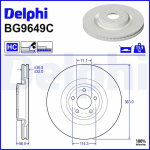 Piduriketas DELPHI BG9649C