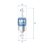 K&uuml;tusefilter UFI 31.844.00
