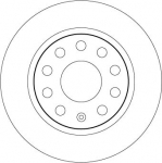 Piduriketas TRW DF6553