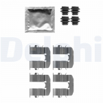 Lisakomplekt, ketaspiduriklotsid DELPHI LX0512