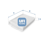 Filter,salongi&otilde;hk UFI 53.107.00