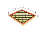 &Otilde;hufilter BOSCH F 026 400 351