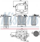 Kompressori&otilde;hu radiaator NISSENS 961297