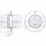 Piduriketas DELPHI BG3787