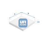 Filter,salongi&otilde;hk UFI 53.384.00