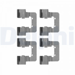 Lisakomplekt, ketaspiduriklotsid DELPHI LX0534