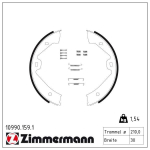 Piduriklotside komplekt,seisupidur ZIMMERMANN 10990.159.1