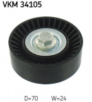 Seade-/juhtrull,soonrihm SKF VKM 34105