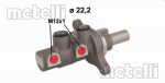 Peapiduri silinder METELLI 05-1150