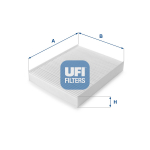 Filter,salongi&otilde;hk UFI 53.076.00
