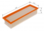 &Otilde;hufilter BOSCH F 026 400 459