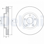 Piduriketas DELPHI BG4562C