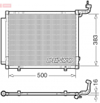 Kondensaator,kliimaseade DENSO DCN10057