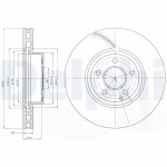 Piduriketas DELPHI BG9075C