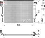 Kondensaator,kliimaseade DENSO DCN14003