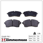 Piduriklotsi komplekt,ketaspidur ZIMMERMANN 22485.170.1