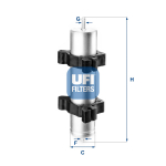 K&uuml;tusefilter UFI 31.824.00