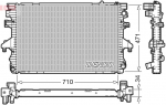 Radiaator,mootorijahutus DENSO DRM32040