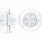 Piduriketas DELPHI BG3795