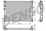 Radiaator,mootorijahutus DENSO DRM36012