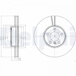 Piduriketas DELPHI BG9061