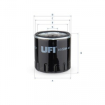 &Otilde;lifilter UFI 23.584.00